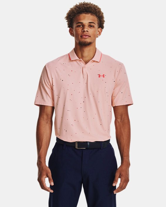 Men's UA Iso-Chill Verge Polo in Pink image number 0